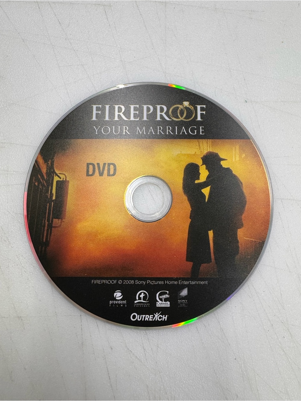 Fireproof Your Marriage (DVD) DISC ONLY Movie Tested